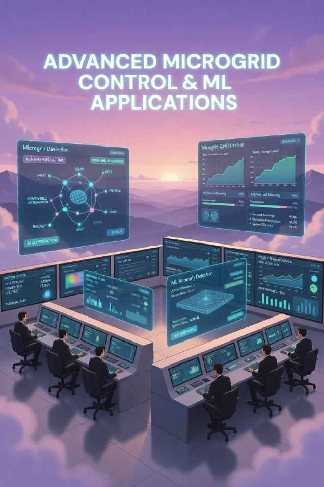 Advanced control algorithms and AI forecasting tools